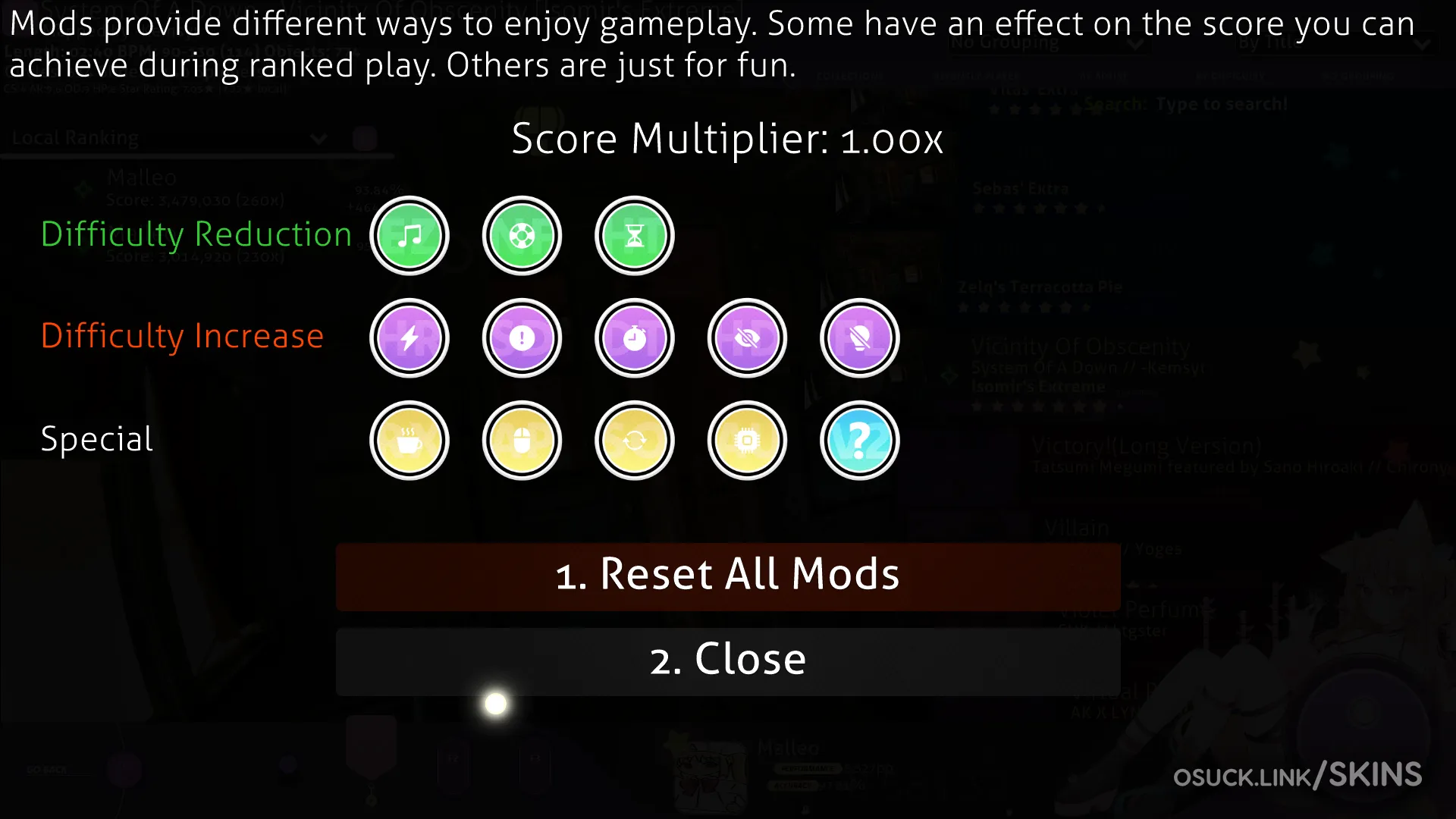 Osu Collection PimpMyOsu - Popular osu! Skins Collection