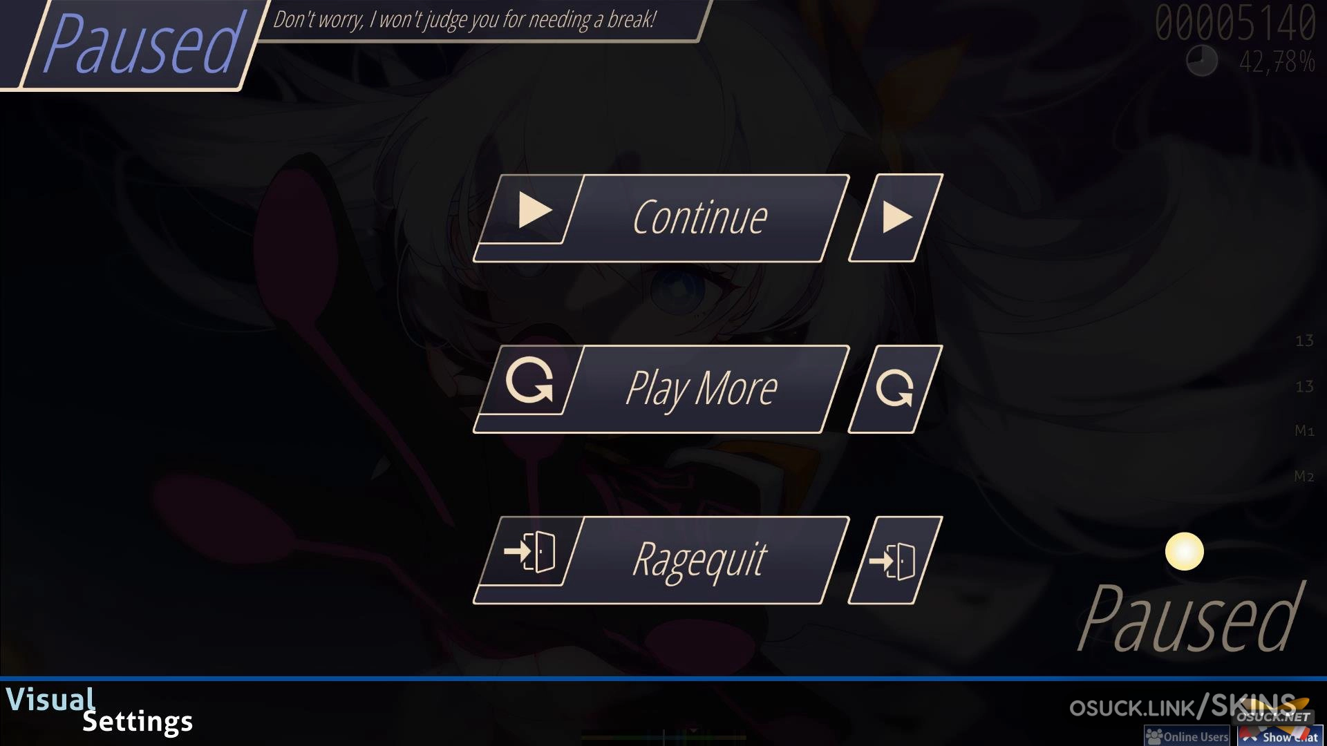 Pinkchoco PimpMyOsu - Popular osu! Skins Collection