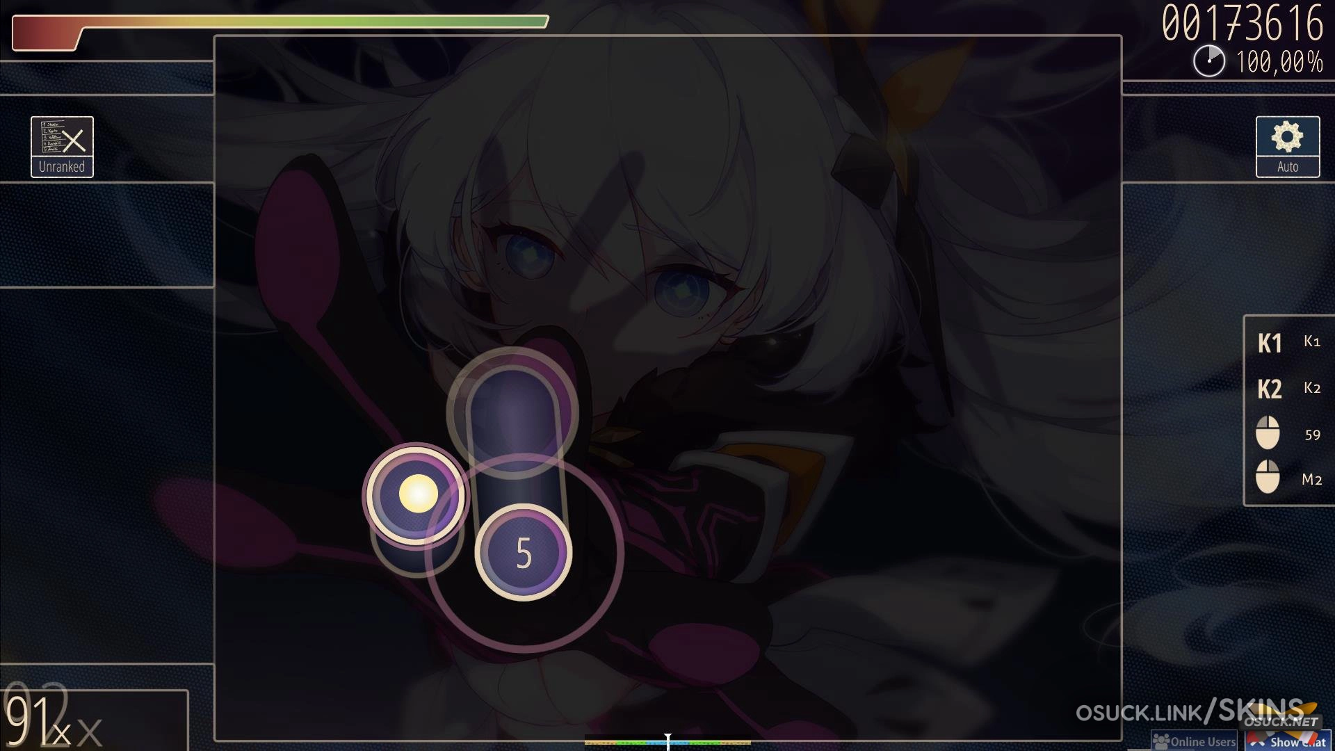 Pinkchoco PimpMyOsu - Popular osu! Skins Collection